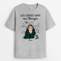 6347AFR2 t shirt personnalise pour femme et homme les livres sont ma therapie 6347akt5a_dfb46d82 d876 4c4c 99d8 828b6adbbe68
