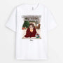 6348AFR1 t shirt noel personnalise pour femme et homme les livres sont ma therapie 6348akl5a_1