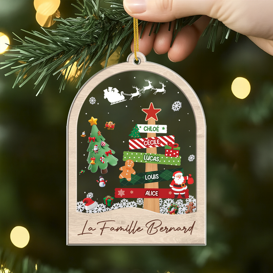 6351OFR2 ornement noel acrylique personnalise famille la magie detre ensemble 6351ott5i_27cb38e5 3cce 49c9 8d6a e993d2cdea34