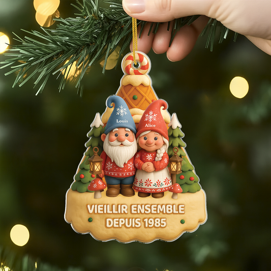 6352OFR2 ornement de noel en acrylique personnalise pour couple vieillir ensemble 6352oth5g_e8403494 9c1c 4447 b093 78877acfa944