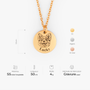 6360JFR3 collier personnalise avec chien mon animal de compagnie 6360j0b5c