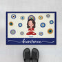 6383DFR1 paillasson yoga personnalise bienvenue 6383dklza_1
