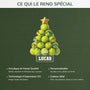 6394OFR4 effet dimpression 3d ornement acrylique personnalise pour femme et homme sapin noel en balles de tennis 6394okttb