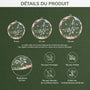 6401OFR3 ornement acrylique personnalise maman et mamie tenir ma main et mon coeur 6401o3tqa