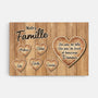 6413CFR1 toile personnalisee notre famille avec coeur 6413c6tai_b138b8a6 25d3 4cdb 9c6d f2a7e7c25c9c