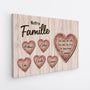 6413CFR2 toile personnalisee notre famille avec coeur 6413c6tai_3b1a635b 5ae0 493e 916c f16bb91a2ba6