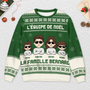 6488WFR2 pull moche de noel personnalise voici ma bande de noel 6488w8ymi