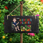 6507AFR2 accro aux plantes ardoise de jardin decorative personnalisee 6507ae8vca