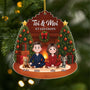 6519OFR1 effet dimpression 3d ornement acrylique personnalise toi et moi et notre chat a noel 6519oktnd