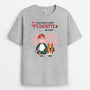 6528AFR2 t shirt personnalise chien mon pyjapatte de noel 6528atqcc