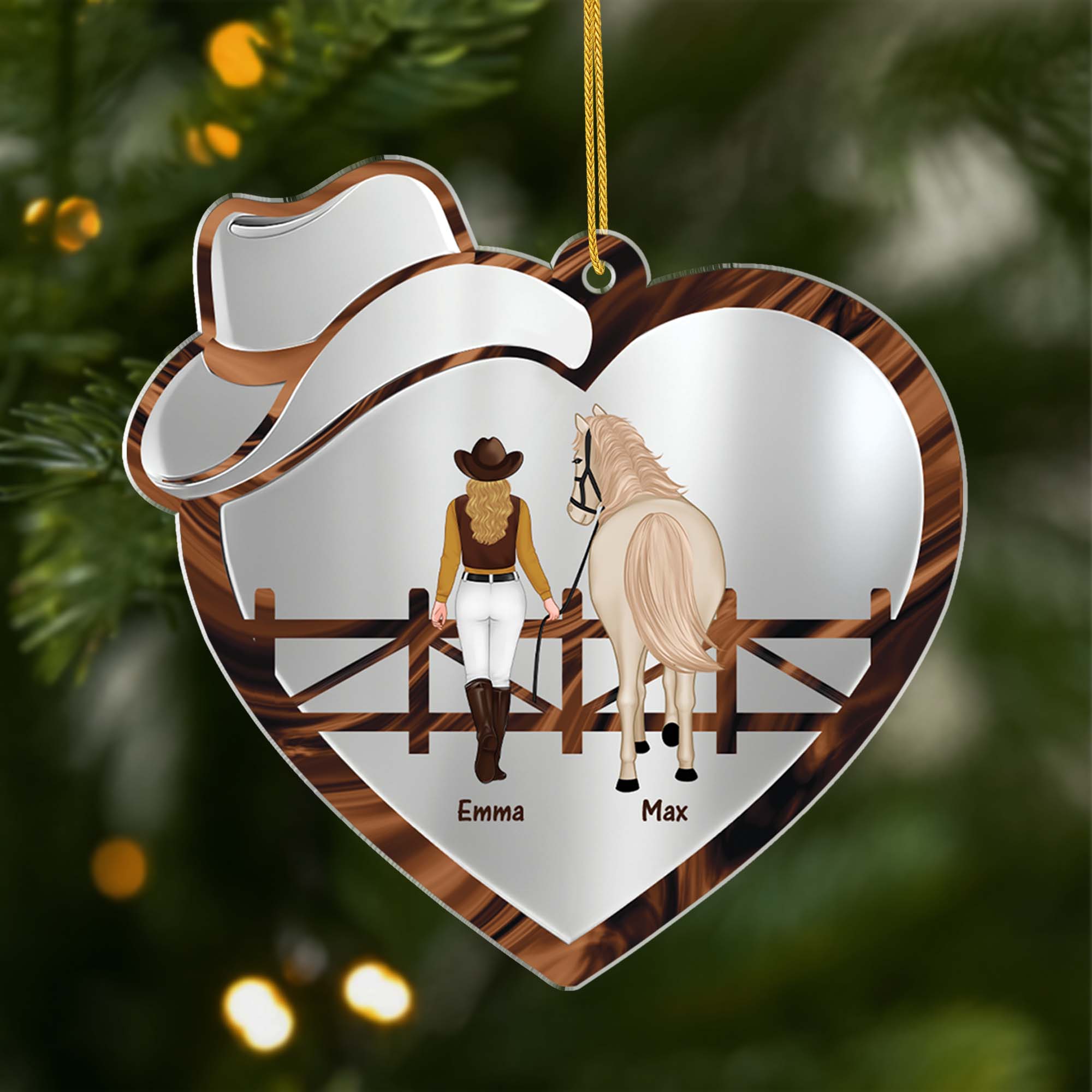Ensemble Bride Et Collier Cheval – Cuir Noir Fait Main, Ornements Dorés (Hamd Industries)