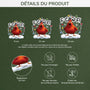 6549OFR3 ornement noel acrylique personnalise drole pour femmehomme f caw f 6549o6mta