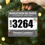 6589OFR2 ornement acrylique personnalise pour femmehomme coureur de marathon 6589o8pna