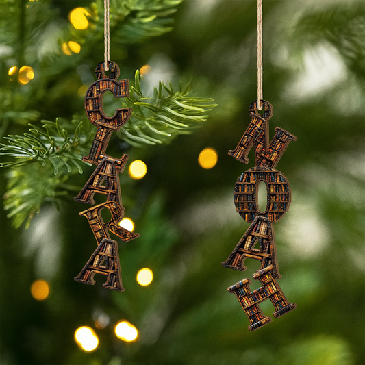 6599OFR2 effet dimpression 3d ornememt noel en bois a 1 couche personnalise lettre livres avec prenom 6599o6m5a_57f56d16 9709 493d bed4 e07322651445