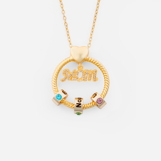 6619JFR1 collier avec pierre de naissance personnalise et pendentif anneau cadeau pour femmehomme 6619j0l5a_1