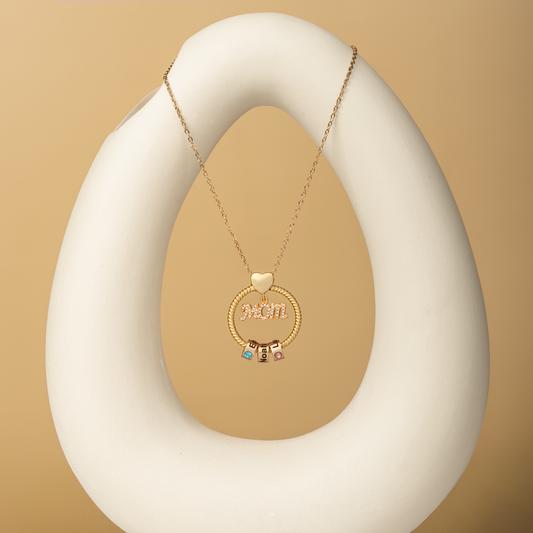 6619JFR1 collier avec pierre de naissance personnalise et pendentif anneau cadeau pour femmehomme 6619j0l5a_2