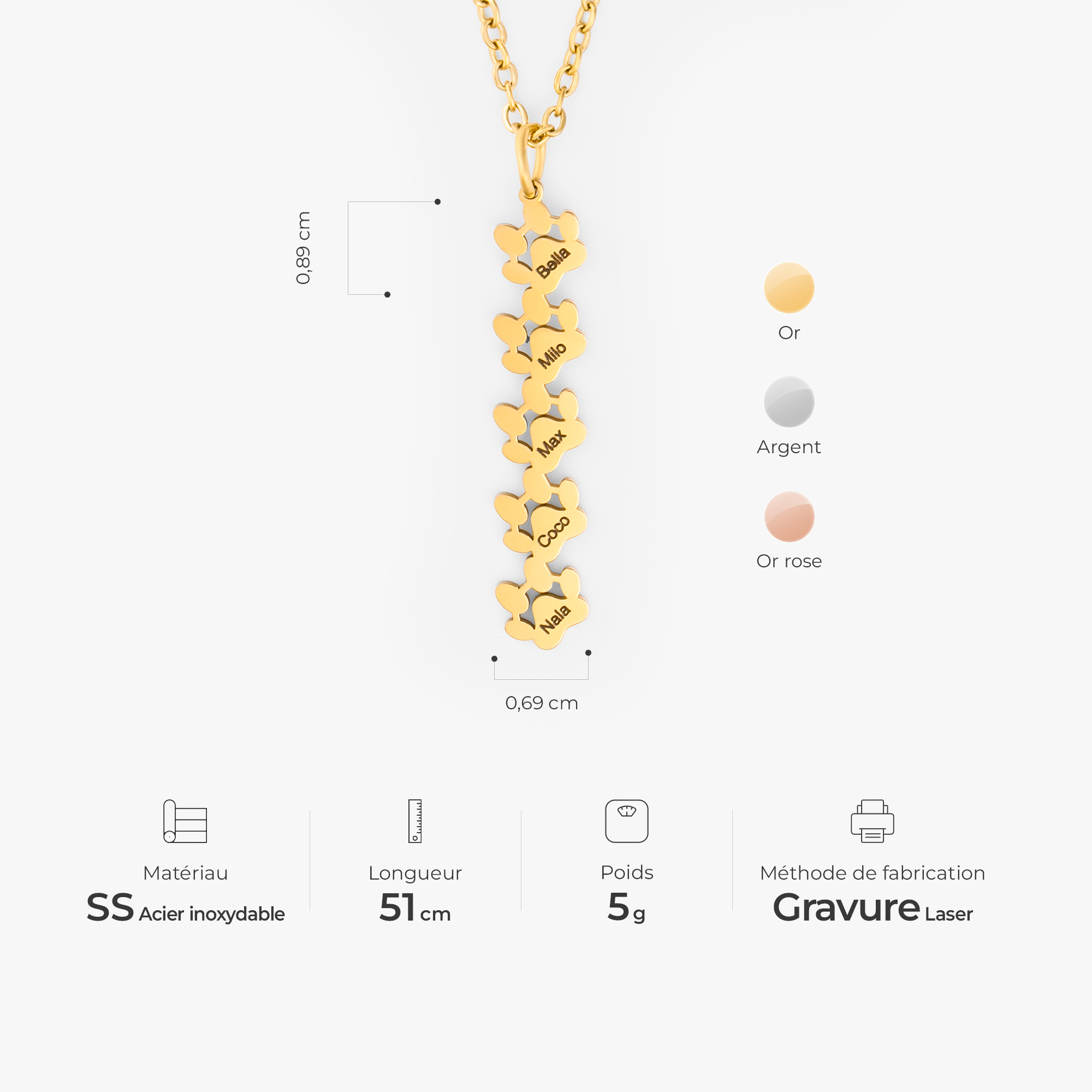6621JFR1 collier personnalise_ patte de chien et chat pour femmehomme mon petit 6621j0l5a_3_8a5023f8 c9f8 450e bfff d81c5bebe03f