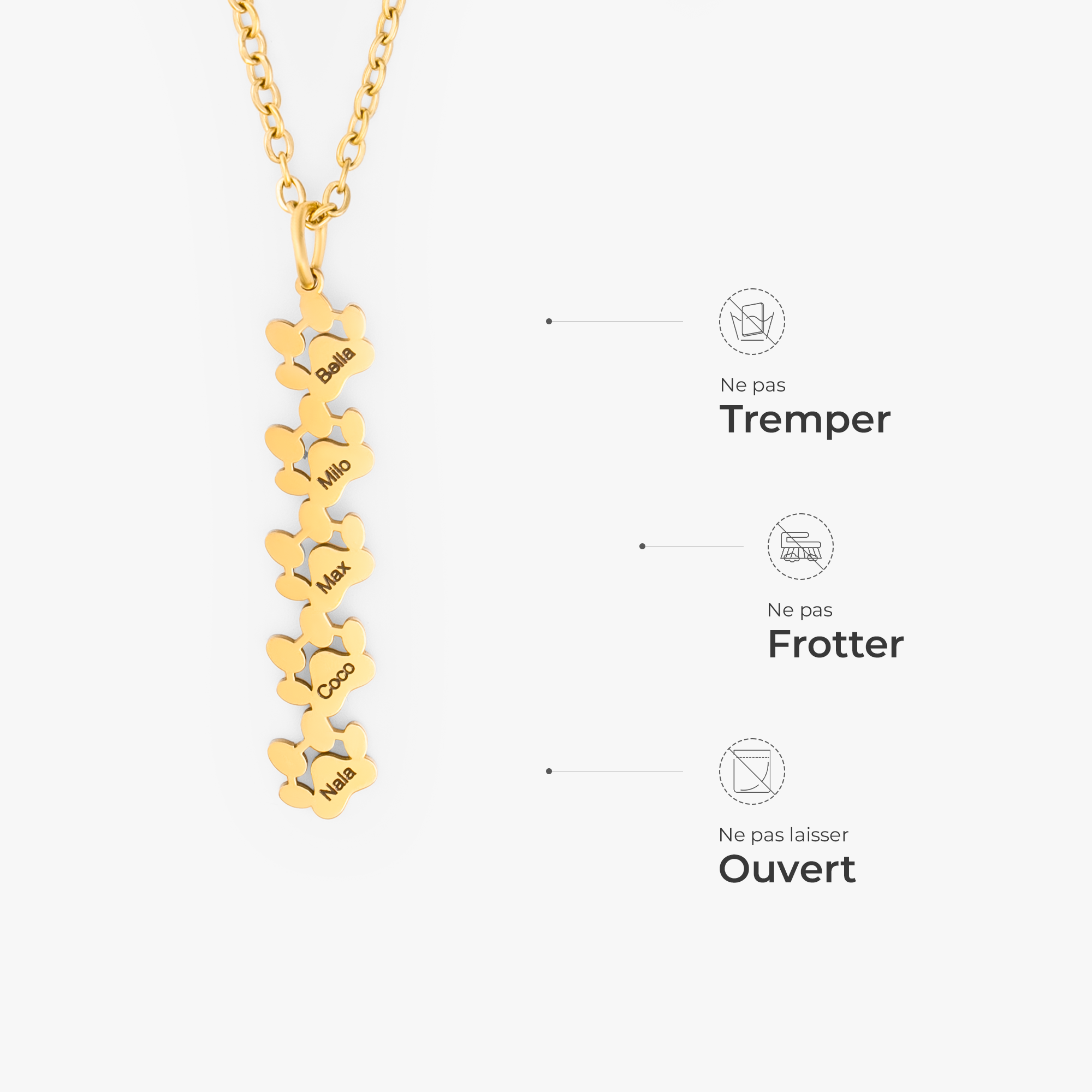 6621JFR1 collier personnalise_ patte de chien et chat pour femmehomme mon petit 6621j0l5a_4_23d6f224 330f 4d8c 953f 87555a516f60