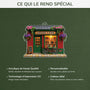 6634OFR4 effet dimpression 3d ornement noel acrylique personnalise pour amoureux des livres mon librairie magique 6634o3t5a