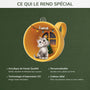 6641OFR4 effet dimpression 3d ornement noel acrylique personnalise chat endormi 6641o3m5d