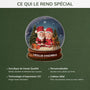 6644OFR4 effet dimpression 3d ornement noel acrylique personnalise couple vieillir ensemble dans boule a neige 6644otz5g