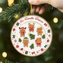 6645OFR2 effet dimpression 3d ornement acrylique personnalise famille biscuit de noel 6645okm5i