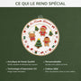 6645OFR4 effet dimpression 3d ornement acrylique personnalise famille biscuit de noel 6645okm5i