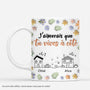 6655MFR1 effet dimpression 3d mug personnalise meilleure amie vivre a cote 6655mkm5f
