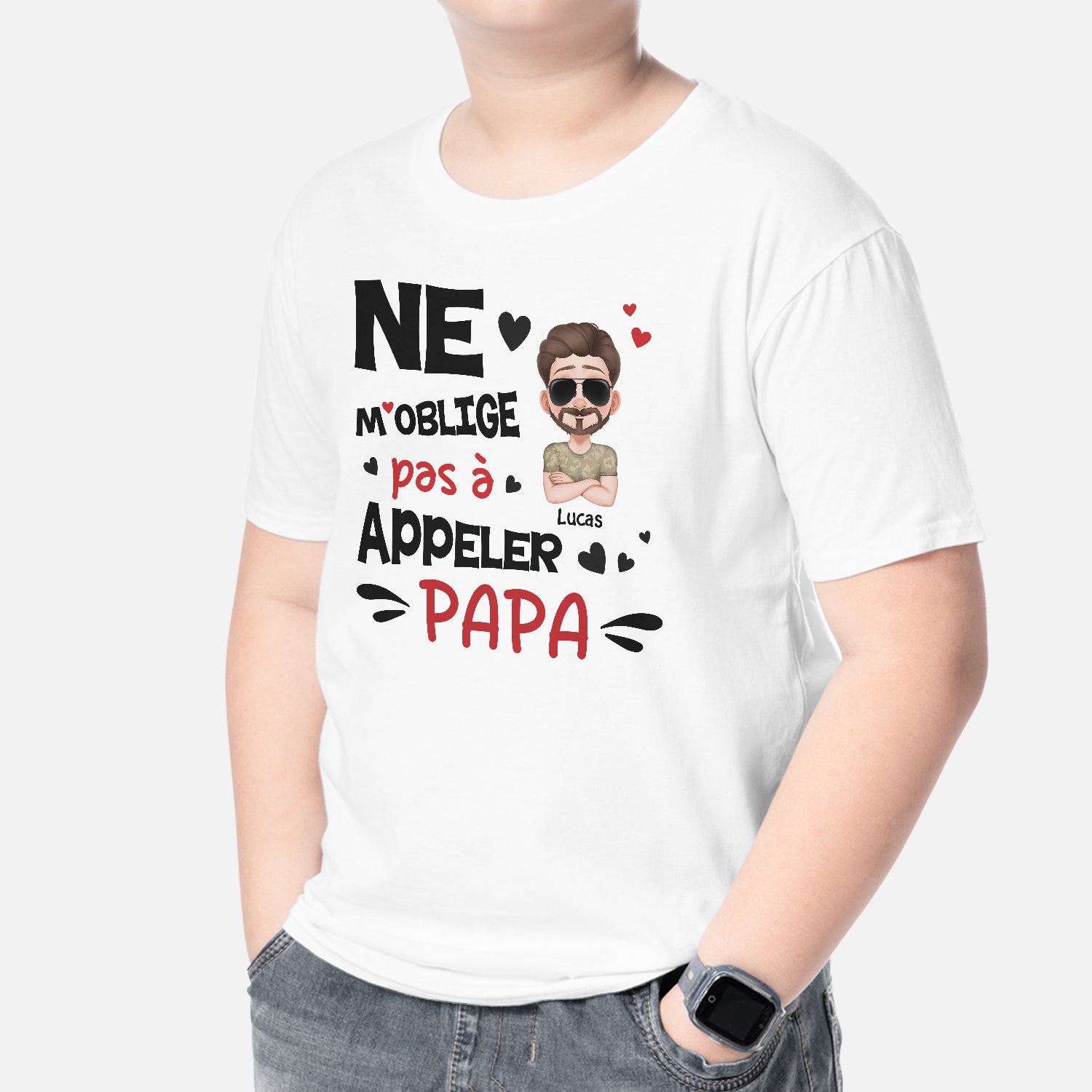 6682AFR2 t shirt enfant personnalise ne m_oblige pas a appeler mamie papy 6682a8mnk_b3e773e3 3315 4d80 b650 566e57a440a6