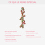 6708OFR4 effet dimpression 3d ornement noel en bois a 1 couche personnalise les lettres de mon prenom 6708o8l5a