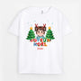 6710AFR1 t shirt personnalise enfant joyeux noel 6710a3tzk