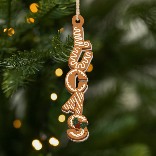 6730OFR1 ornement en bois a 1 couche personnalise pour femmehomme lettres style biscuits de noel 6730okzzb