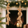 6730OFR2 ornement en bois a 1 couche personnalise pour femmehomme lettres style biscuits de noel 6730okzzb