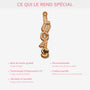 6730OFR4 ornement en bois a 1 couche personnalise pour femmehomme lettres style biscuits de noel 6730okzzb