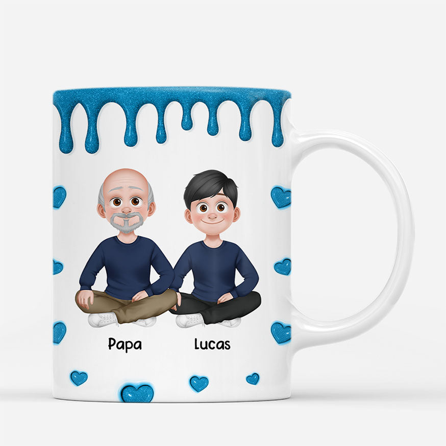 6735MFR3 effet dimpression 3d mug personnalise merci d_etre ma mamanpapa 6735m6pta