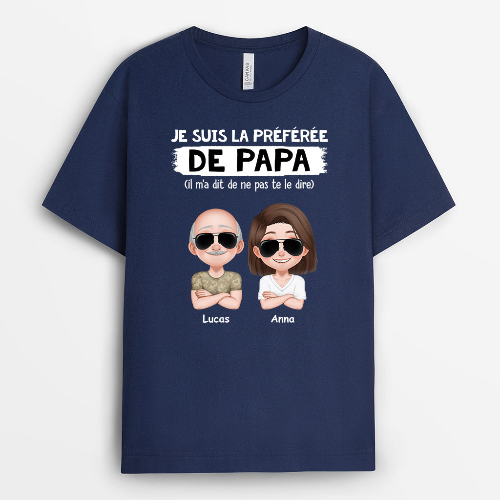 6740AFR2 t shirt personnalise pour fillefils je suis le prefere de maman 6740a6twa_6a1d3d58 8c74 4f5a b5e3 f3ecb366d67f