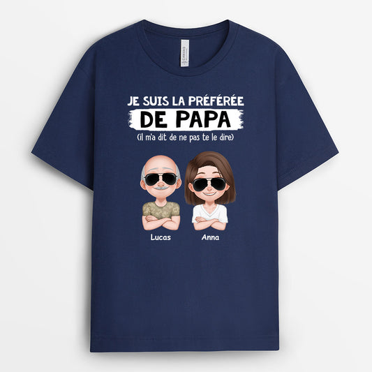 6740AFR2 t shirt personnalise pour fillefils je suis le prefere de maman 6740a6twa_6a1d3d58 8c74 4f5a b5e3 f3ecb366d67f