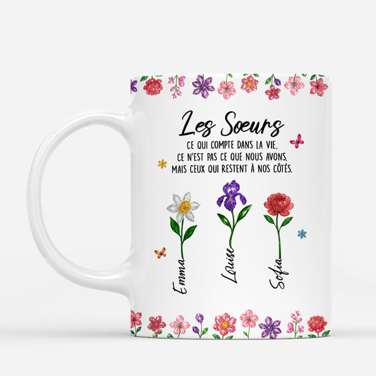 6742MFR1 mug personnalise pour soeur et amis ceux qui restent a nos cotes 6742m6tza