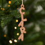 6756OFR1 ornement noel en bois a 1 couche personnalise femmehomme lettre de prenom style biscuit 6756otxza