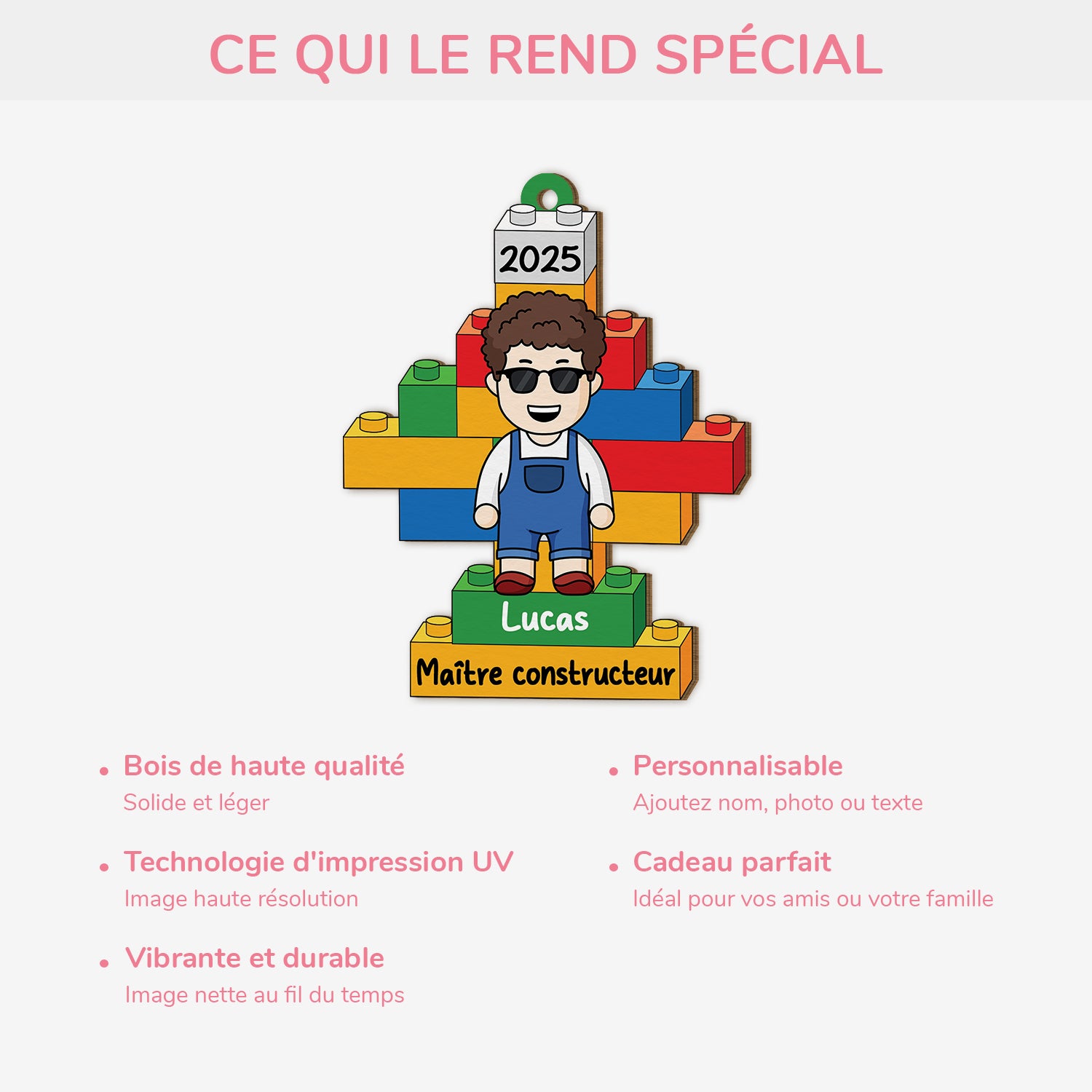6765OFR4 ornement noel en bois a 1 couche personnalise pour enfant maitre constructeur de lego 6765ottqa