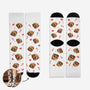 6768JFR1 chaussettes personnalisees avec photo noel de mon chien 6768jkxzc