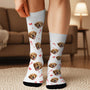 6768JFR3 chaussettes personnalisees avec photo noel de mon chien 6768jkxzc