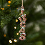 6771OFR1 effet dimpression 3d ornement en bois a 1 couche personnalise pour femmehomme lettres style de noel 6771o