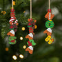 6788OFR1 ornement en bois a 1 couche personnalise pour femmehomme lettres de prenom style noel 6788okl5b