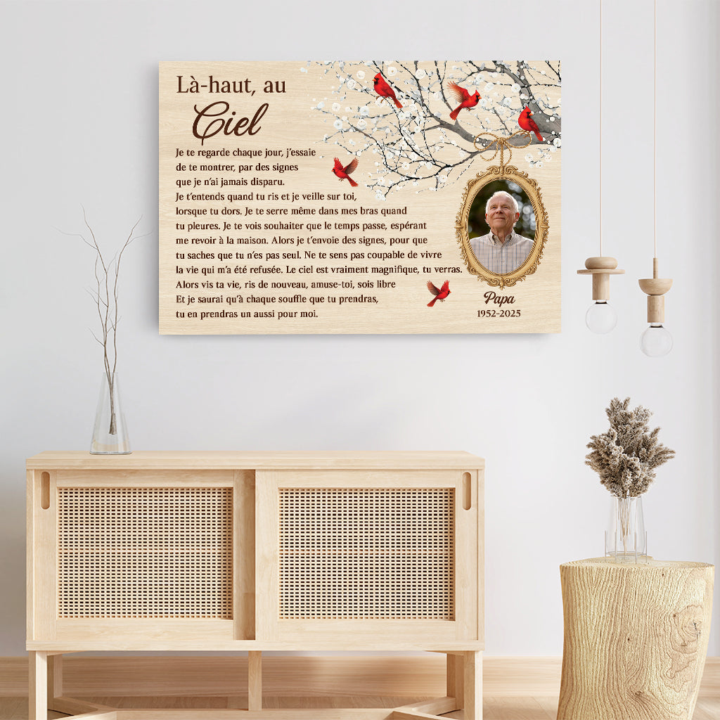 Je ne tai jamais quitté Poème Toile Wall Art, Toile Je ne tai jamais quitté Poème Toile Wall Art, Toile