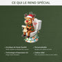 6807OFR4 effet dimpression 3d ornement noel acrylique personnalise pour femmehomme renne humoristique 6807okp5b