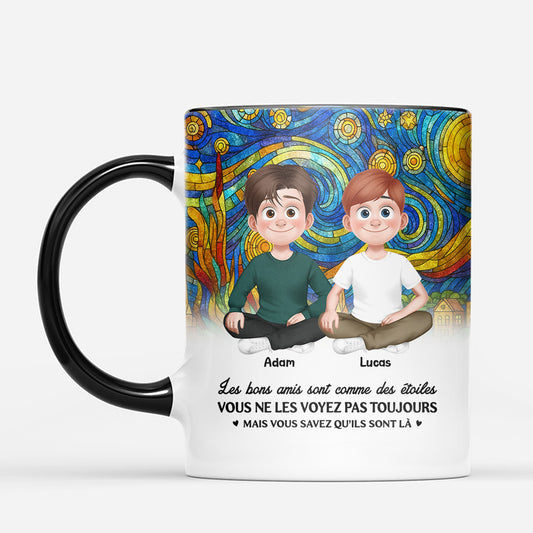 6917MFR1 mug personnalise bons amis sont toujours la 6917mklnf_2