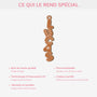 6918OFR3 ornement de noel en bois a 1 couche personnalise pour femmehomme lettres de mon prenom 6918o8z5a