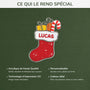 6921OFR4 effet dimpression 3d ornement noel acrylique personnalise pour femmehomme chaussette cadeau 6921okp5b