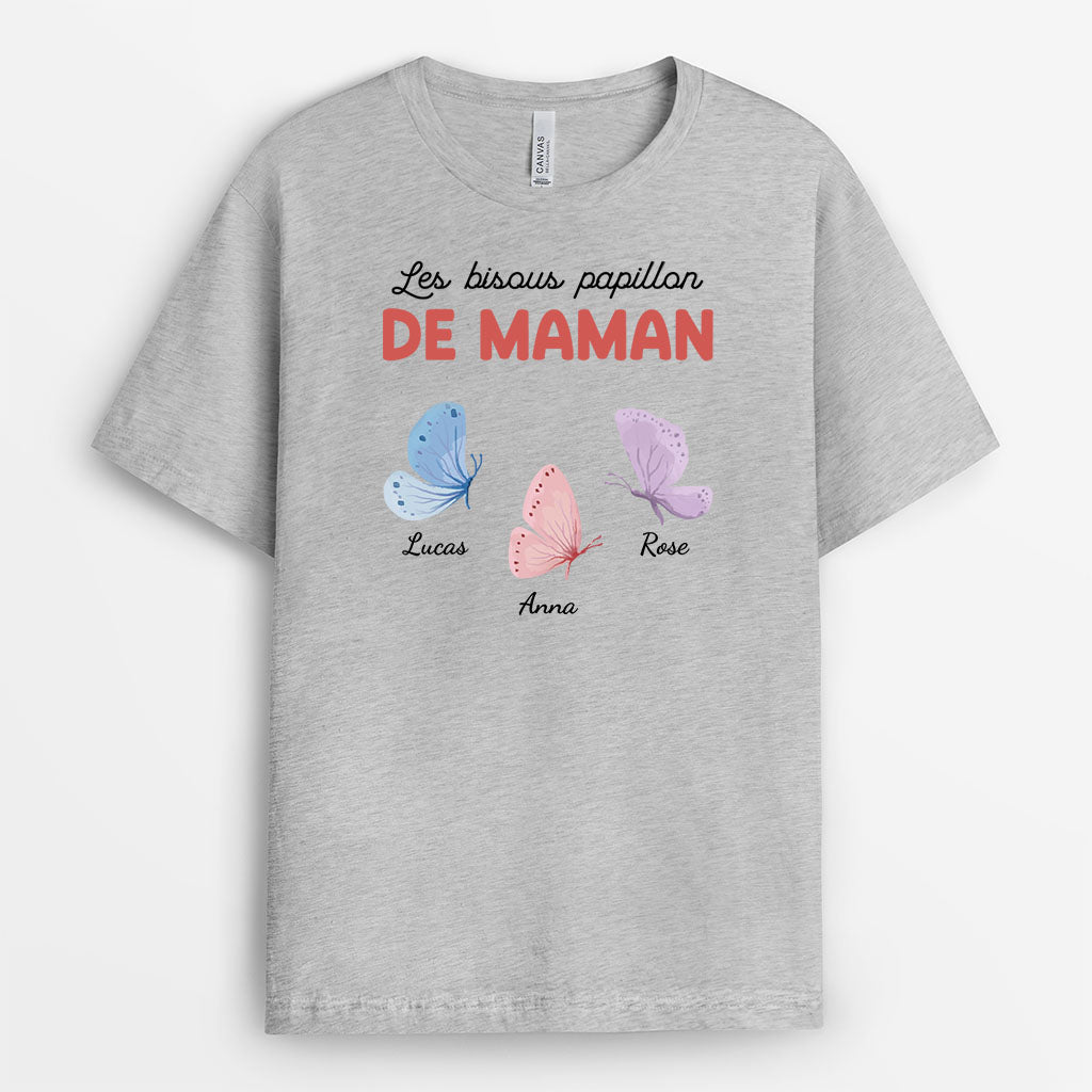 6947AFR1 les bisous papillon t shirt personnalise maman mamie 6947atvta_1_6e592740 981b 4df3 9395 650ef6561bc1